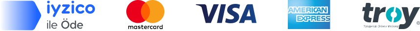 iyzico ile Öde — Visa, Mastercard, American Express ve Troy